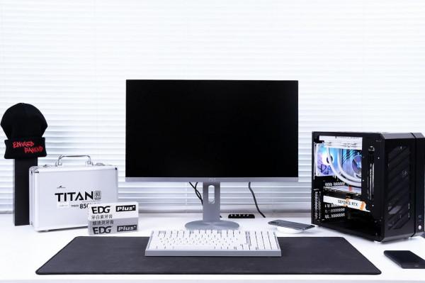 12代intel系統-C34視界內白外黑ATX水冷整機show