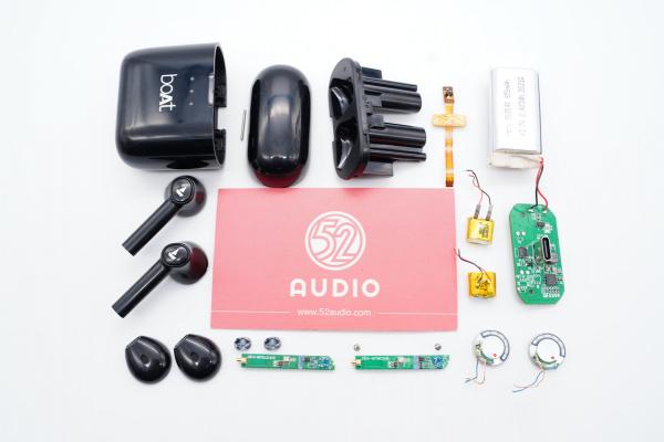傑理AD6976D藍芽音訊SoC,boAt Airdopes 131真無線耳機拆解報告 傑理AD6976D藍芽音訊SoC,boAt Airdopes 131真無線耳機拆解報告