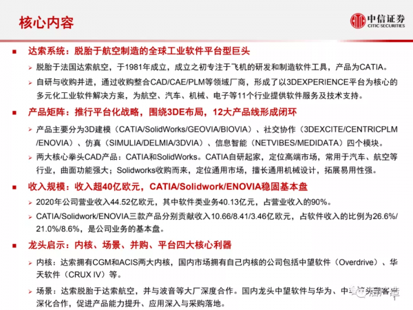 一篇文章看懂工業軟體巨頭達索系統的發展歷程、產品體系及啟示