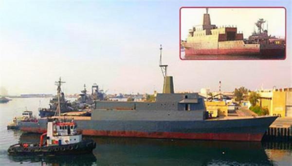 伊朗海軍出事了!最新隱身戰艦在船塢翻船沉沒,工人死死抓住欄杆 伊朗海軍出事了!最新隱身戰艦在船塢翻船沉沒,工人死死抓住欄杆