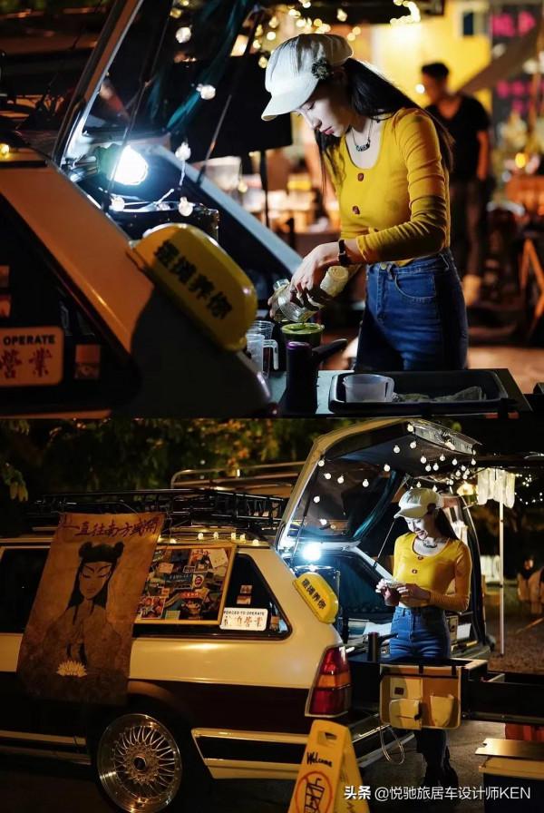 不一樣的床車旅行博主，網紅四方姑娘，和她的復古桑塔納奇妙之旅