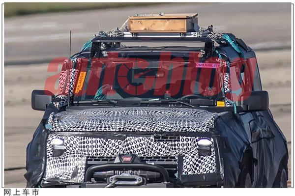 越野能力比牧馬人還強!福特全新硬派SUV諜照,配越野絞盤 越野能力比牧馬人還強!福特全新硬派SUV諜照,配越野絞盤