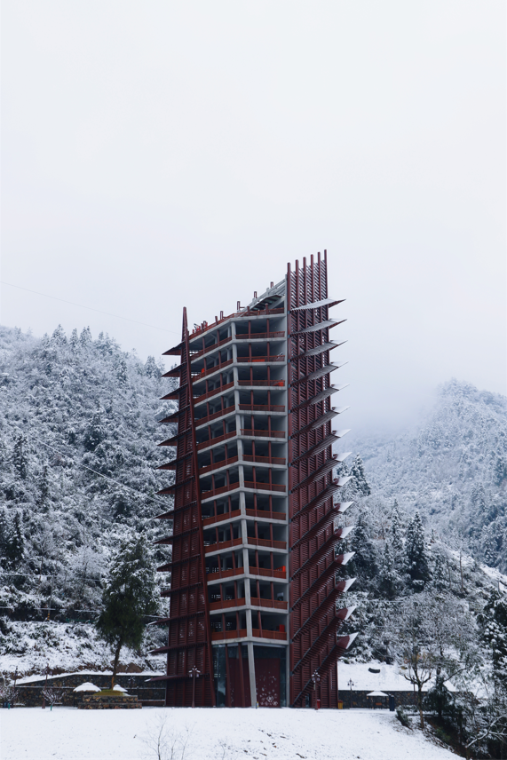 恰似北國風光，浪漫宣恩瑞雪入景好搶眼！