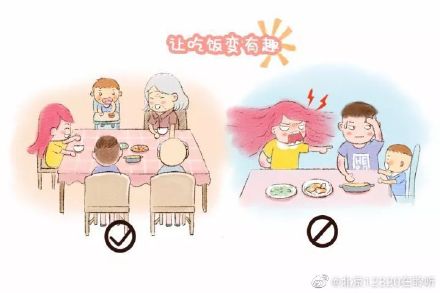 孩子吃飯時注意“三不要” 孩子吃飯時注意“三不要”