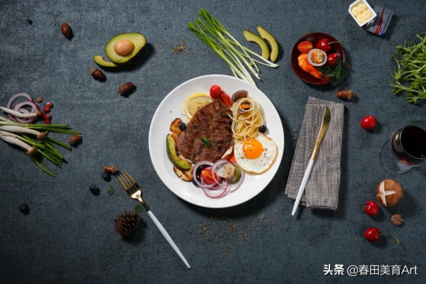 教程丨少兒美術課程《美味西餐》