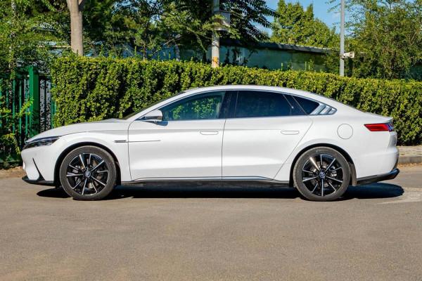 20.98萬起,長近5米,搭載刀片電池最長續航605km,比亞迪漢EV 20.98萬起,長近5米,搭載刀片電池最長續航605km,比亞迪漢EV