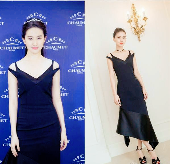 當女明星撞衫時，林心如次次都輸，52歲的陳紅卻贏了32歲的景甜