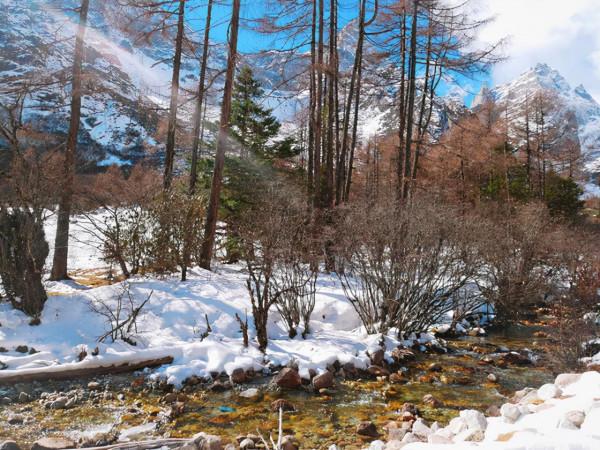 畢棚溝，南方的冰雪王國，一個隱藏在山溝裡的一片冰雪世界