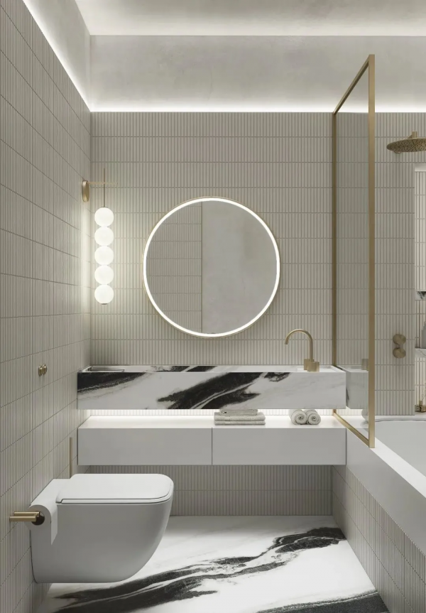 浴室瓷磚拼的好,奇思妙想少不了 浴室瓷磚拼的好,奇思妙想少不了