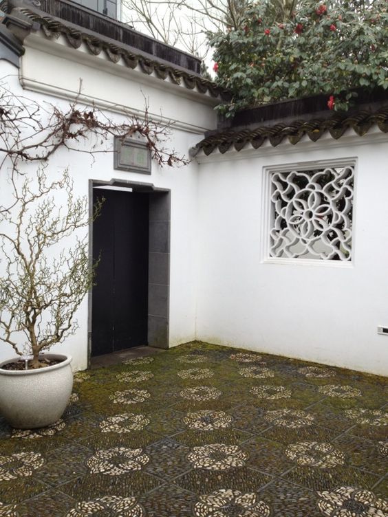 30款中式庭院鋪裝樣式，造園時有大用