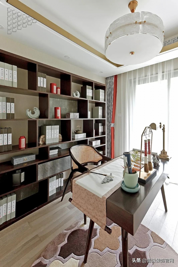 中海和悅府128㎡新中式風格:典雅精緻,紅色點綴家的國風浪漫 中海和悅府128㎡新中式風格:典雅精緻,紅色點綴家的國風浪漫