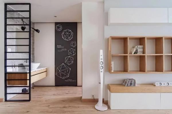 110㎡的現代簡約風格家居裝修設計打造心靈的港灣