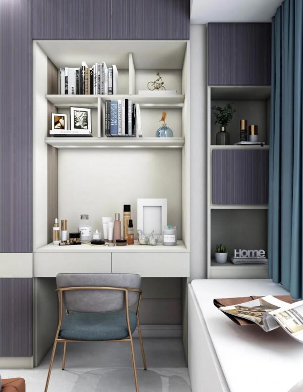 懸空式櫃子太迷人了！從玄關美到臥室