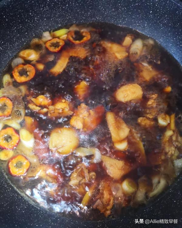 無糖無油的喜餅，適合減脂期做主食，搭配菱角雞，早餐不重樣，贊