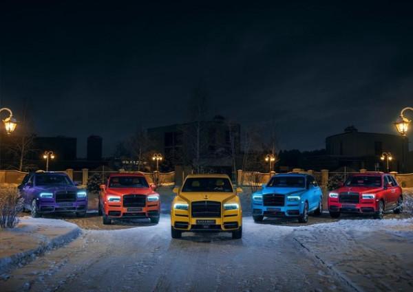 勞斯萊斯庫裡南俄羅斯推特別版車型 僅限量5臺