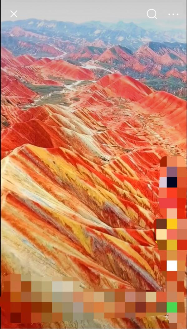 世界地質奇觀美景之中國張掖丹霞地貌