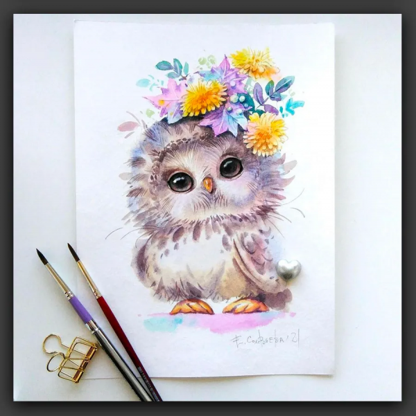 藝術|清新的色彩與可愛的形象,這組水彩畫太美了 藝術|清新的色彩與可愛的形象,這組水彩畫太美了