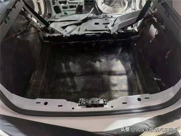 針對處理隔音全面提升 武漢歌德寶馬X1汽車隔音改裝