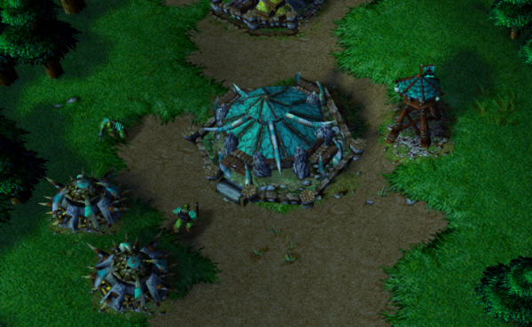 魔獸爭霸3，為何只有人族喜歡大量造塔，其它種族卻沒有這個嗜好