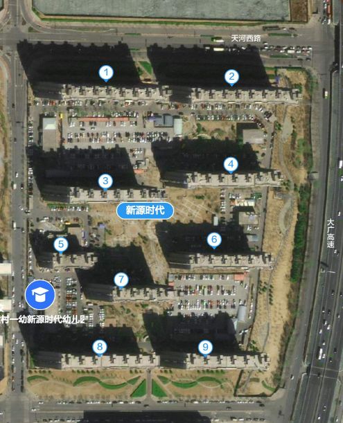 北京小區看房實錄之——新源時代小區