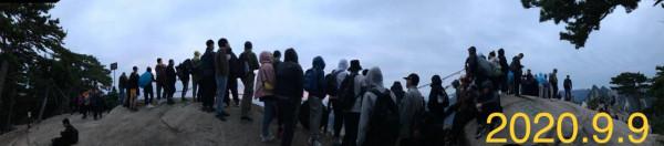 2020環遊中國自由行第23天：我全程徒步華山的第二天