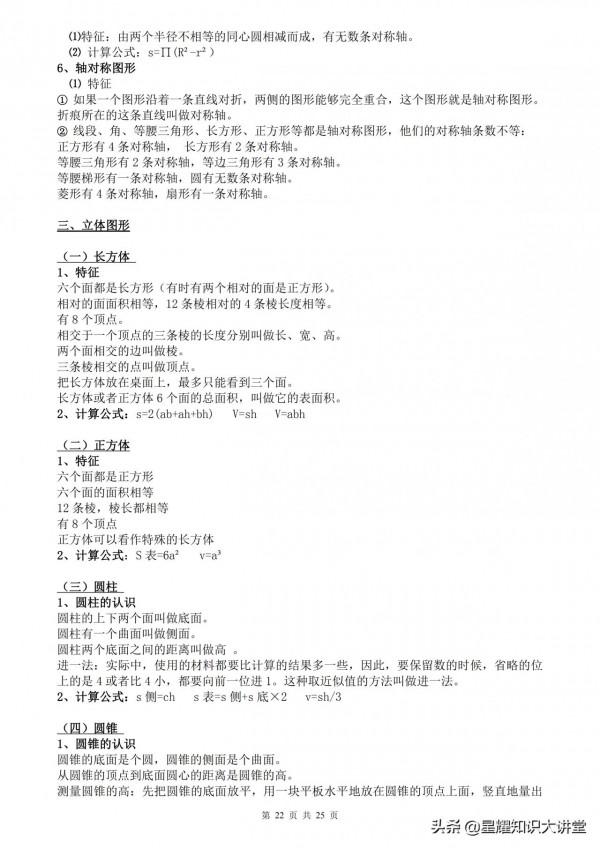 （超詳）小學數學知識點歸納彙總，趕緊為孩子收藏吧