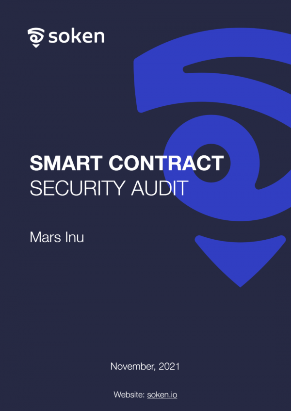 知道創宇區塊鏈安全實驗室｜MARSINU 專案考察