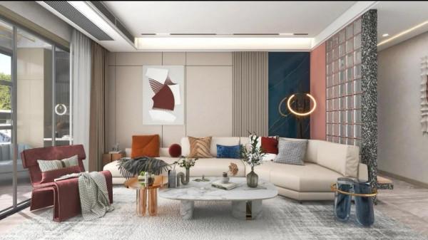 輕奢風格：128平米輕奢風格的三居室，40歲夫婦還是挺新潮的