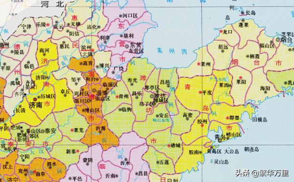 山東省的區劃調整,16個地級市之一,濱州市為何有7個區縣? 山東省的區劃調整,16個地級市之一,濱州市為何有7個區縣?