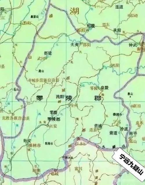 從舜帝南巡的線路看,“舜葬九疑”是指寧遠而非指全州 從舜帝南巡的線路看,“舜葬九疑”是指寧遠而非指全州