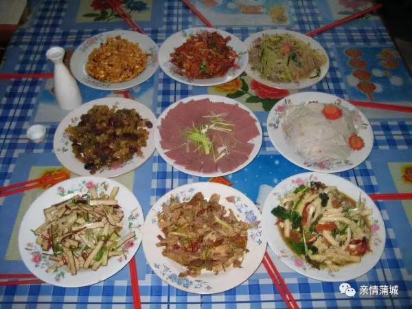 蒲城傳統宴席必不可少的九大名吃