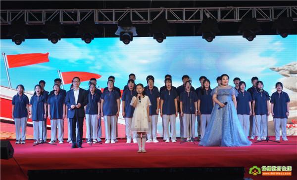 江蘇省大許高階中學2021年中秋國慶晚會圓滿舉行