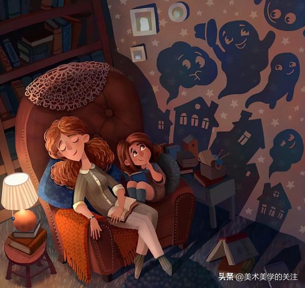 插畫在天馬行空的時間裡穿梭，擁有主體的畫面回想