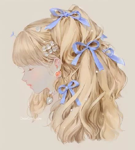 韓國高人氣插畫師，感覺她畫的顏值都逆天了