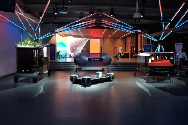 球形輪胎開始應用了~雪鐵龍用四個球造了一輛“滑板”汽車 球形輪胎開始應用了~雪鐵龍用四個球造了一輛“滑板”汽車