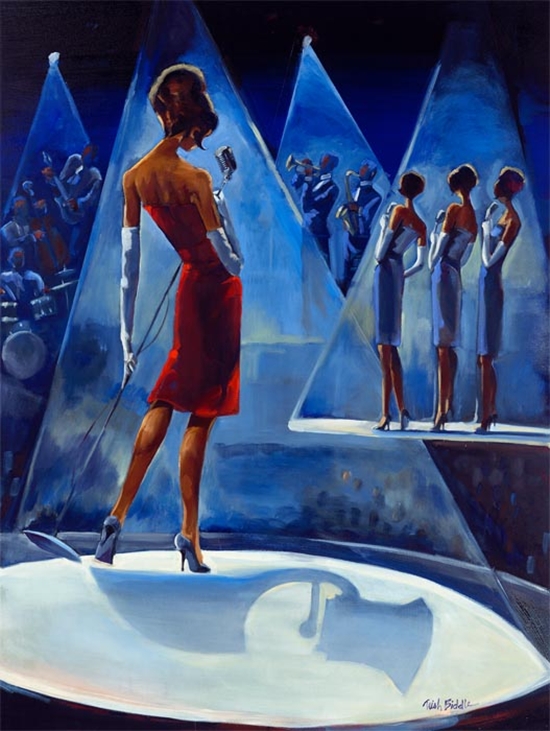 美國復古形象畫家 崔西·比德爾 作品欣賞 美國復古形象畫家 崔西·比德爾 作品欣賞