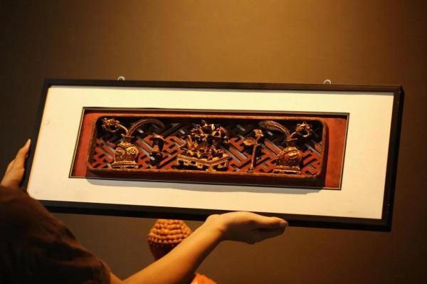 老花板 | 清供圖掛屏