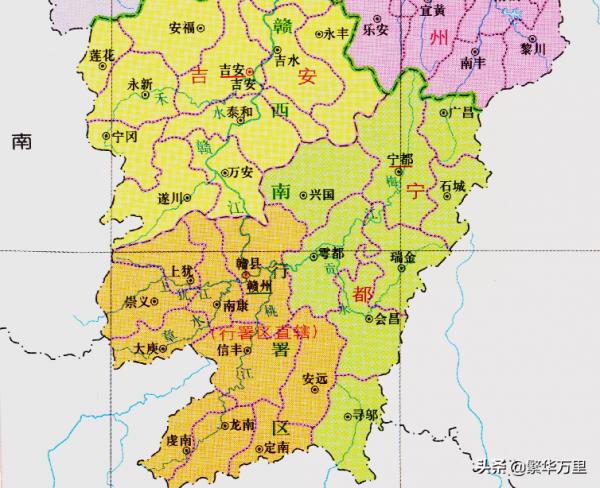 江西省的區劃調整，11個地級市之一，為何擁有18個區縣？
