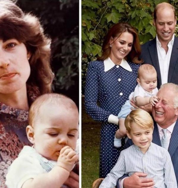 路易和凱特王妃小時候太像了,簡直一個模子刻出來的,都好可愛 路易和凱特王妃小時候太像了,簡直一個模子刻出來的,都好可愛
