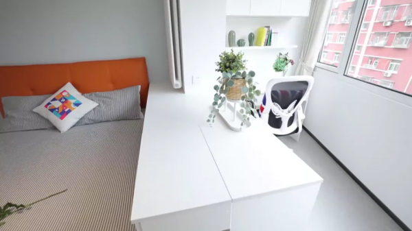 43㎡小戶型住下5口人,還能有家庭圖書館 43㎡小戶型住下5口人,還能有家庭圖書館