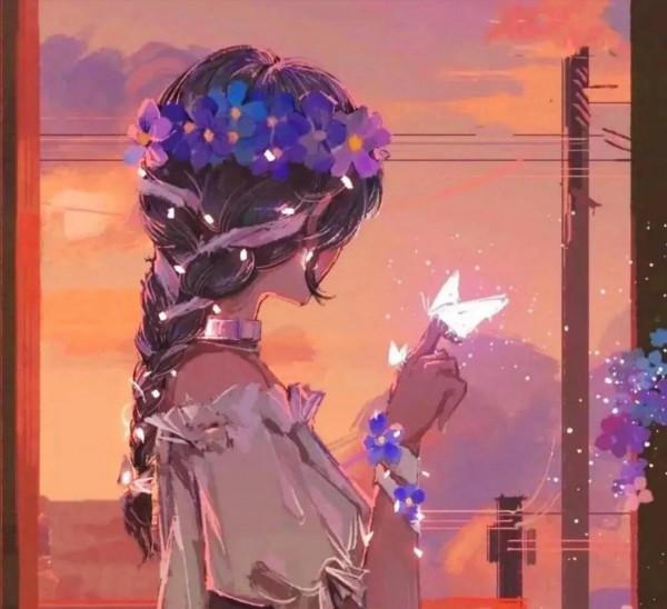 動漫情頭：我想變得有趣，變得特別，變成你眼裡的一點星光