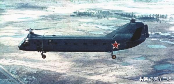 生不逢時，蘇聯縮小版支奴幹，來自卡莫夫V-50雙旋翼縱列式直升機