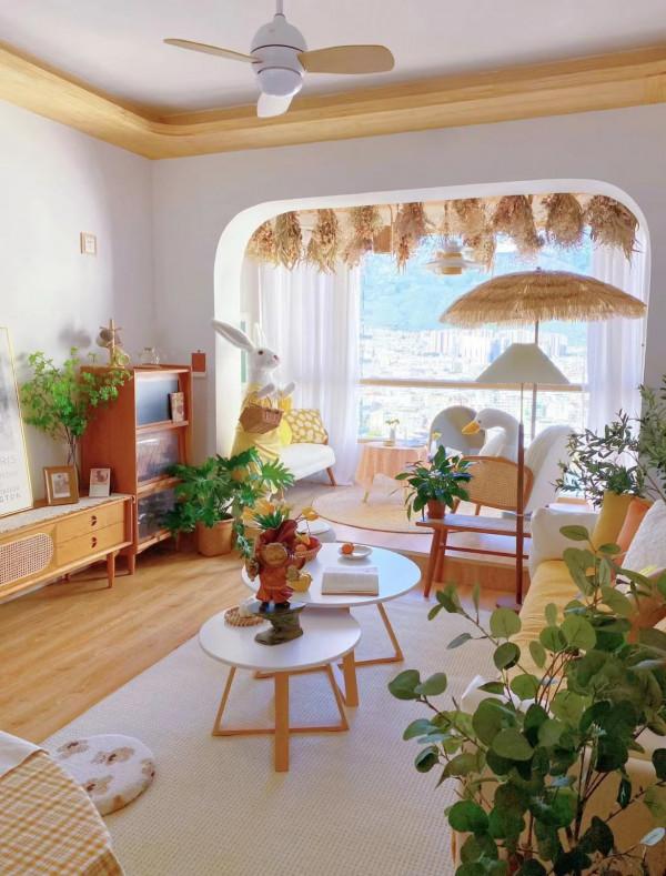 女主的89㎡新居，裝成了“童話小屋”的樣子，太治癒了