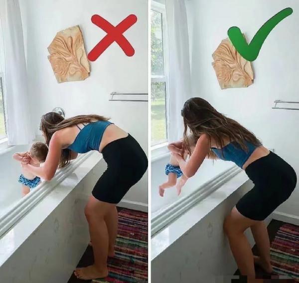 這幾種常見帶娃姿勢，看似“省力”，實則很傷害媽媽，你中招了嗎