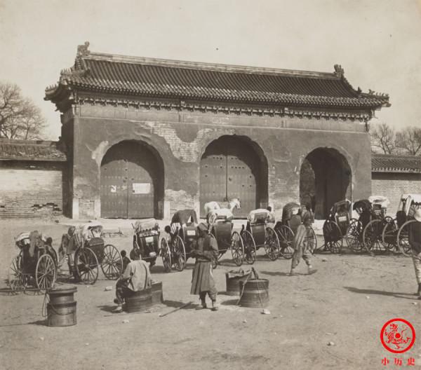 老照片：1901-1902年的京城風貌，八國聯軍扒開城牆修鐵路