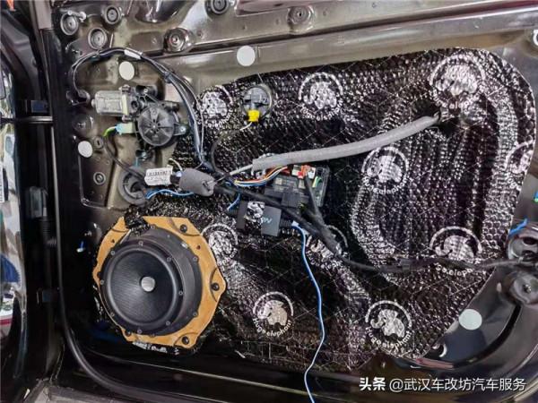 感受舞臺般的音樂現場 武漢歌德奧迪Q7汽車音響改裝