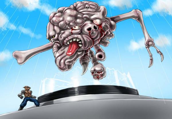 經典遊戲《魂鬥羅-鐵血兵團》全結局賞析，最慘的結局是生猴子