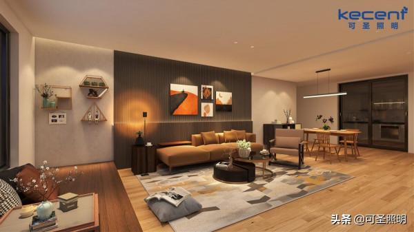 客廳這樣做燈光設計超驚豔！KECENT可聖照明都給您安排上