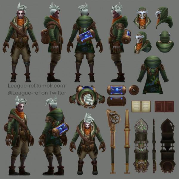 永恆之森新面板建模、炫彩公佈,雙城之戰艾克不會免費送 永恆之森新面板建模、炫彩公佈,雙城之戰艾克不會免費送