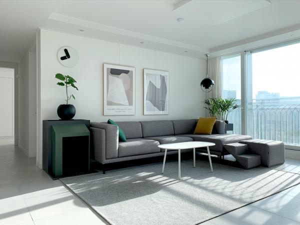 比起日式，極簡風的家更得我心，大白牆純粹乾淨到像一張“白紙”